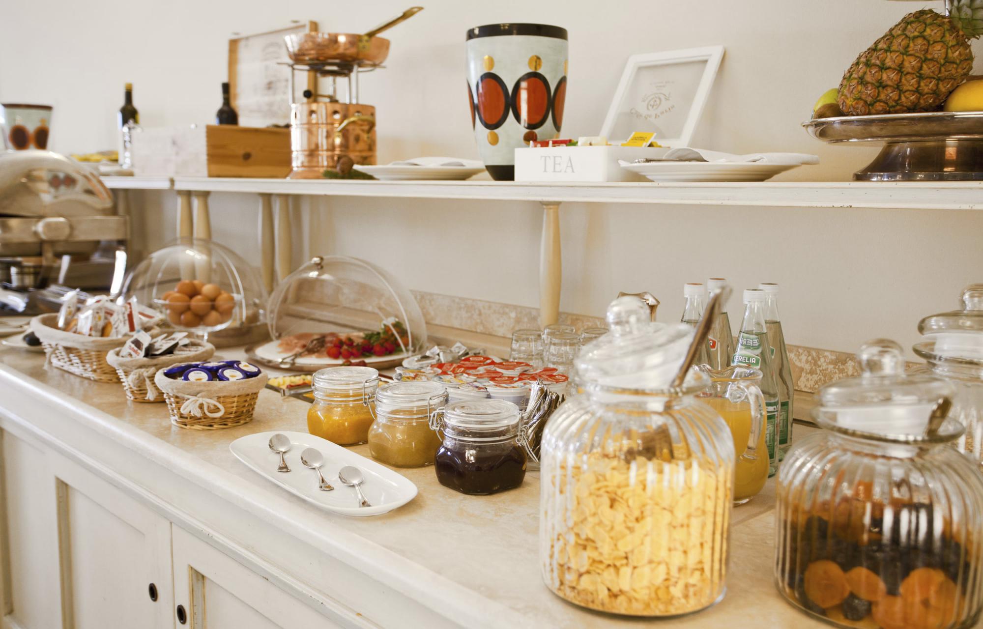 borgo conde wine resort ontbijt