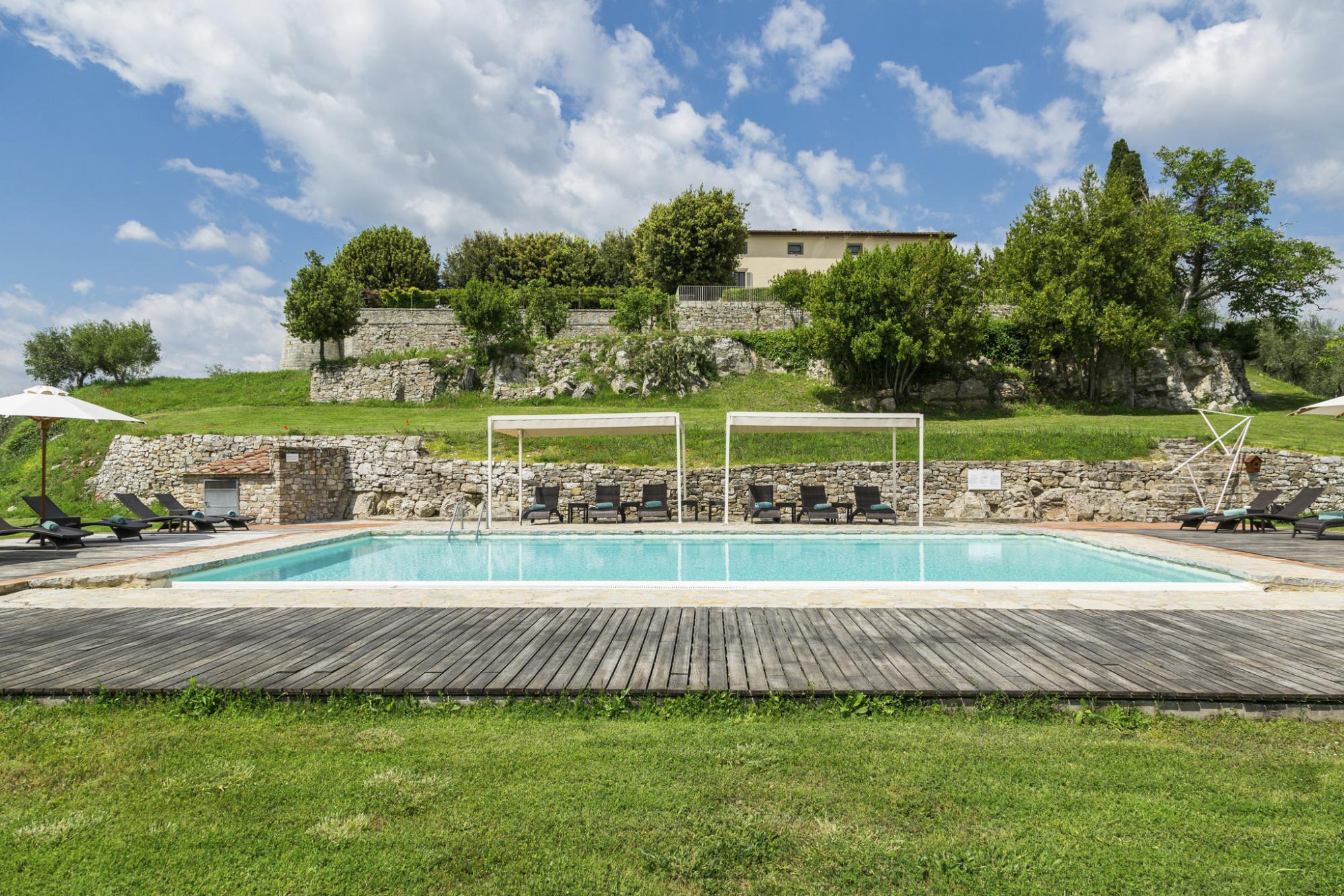 castello la leccia zwembad