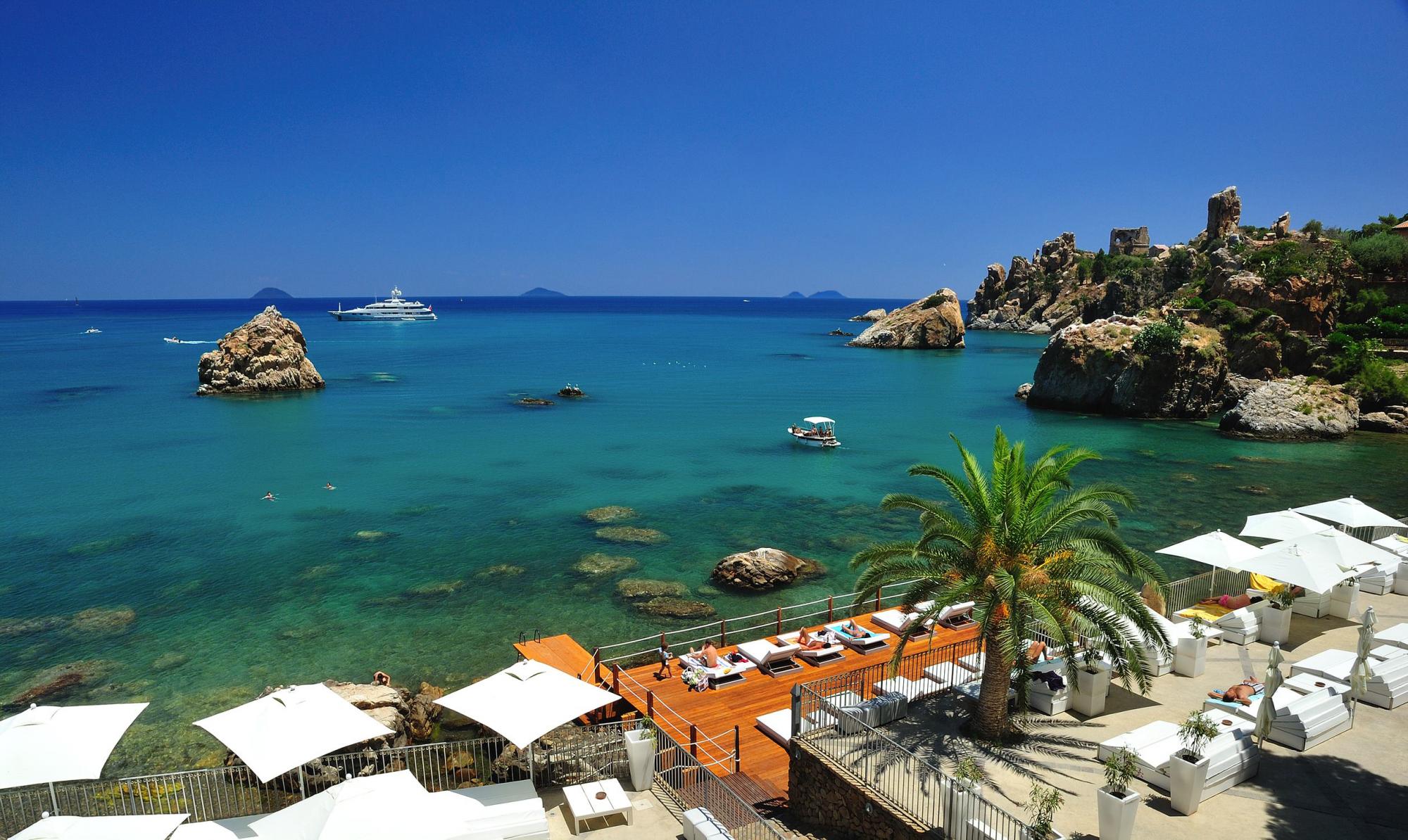 hotel le calette n 5 ligging