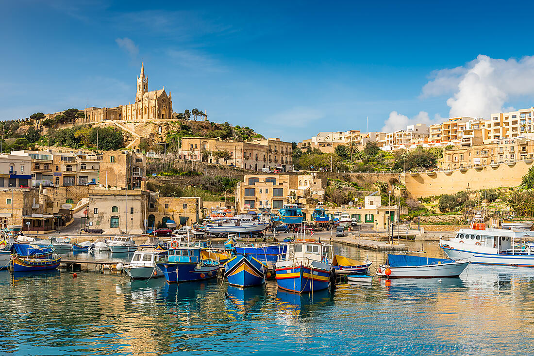 eiland gozo tempels haven