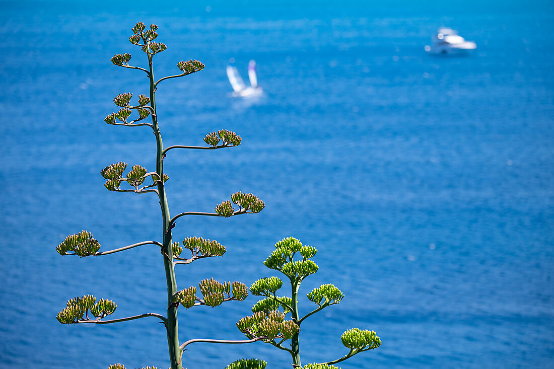 uitzicht zee italie