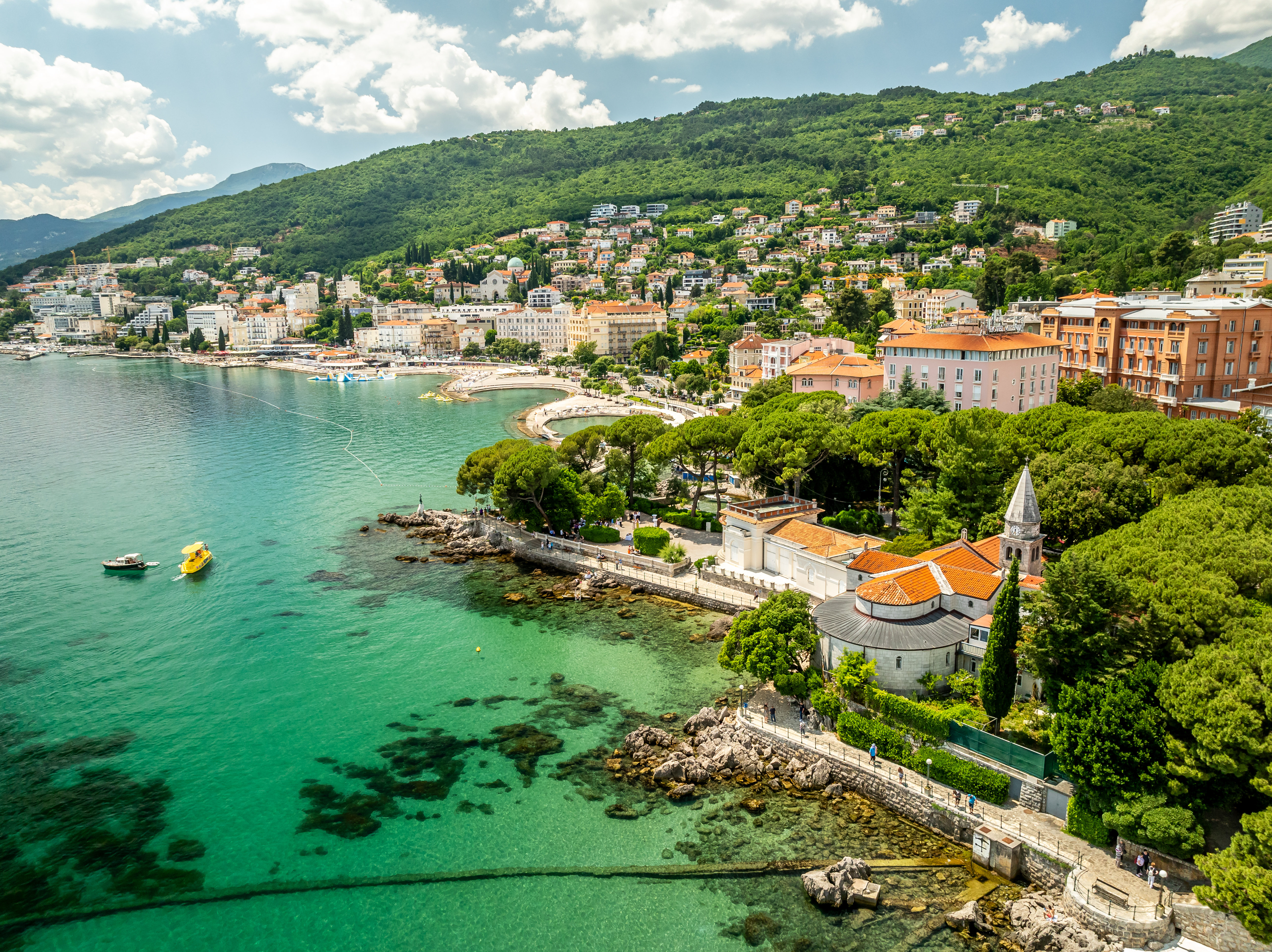La baie de Kvarner en Croatie
