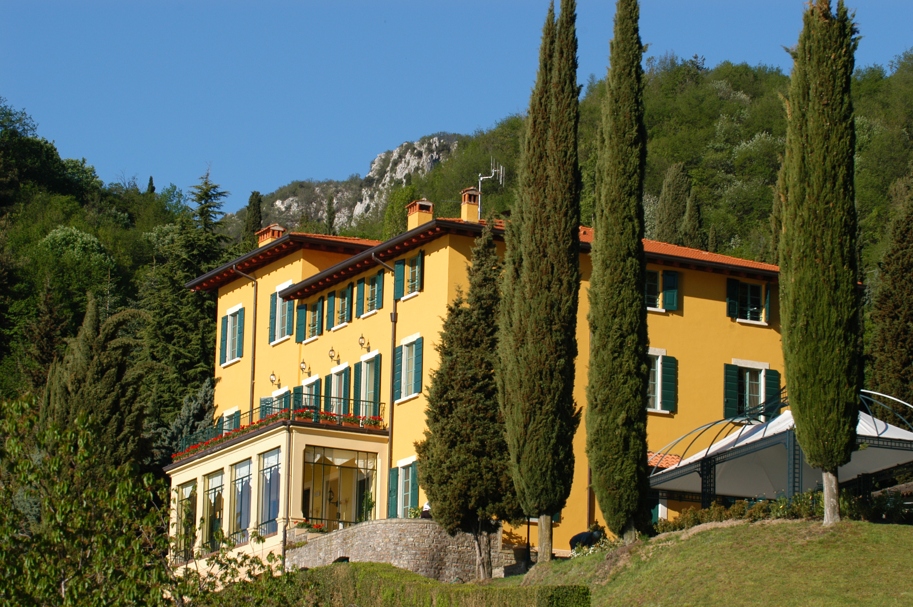 facciata villa