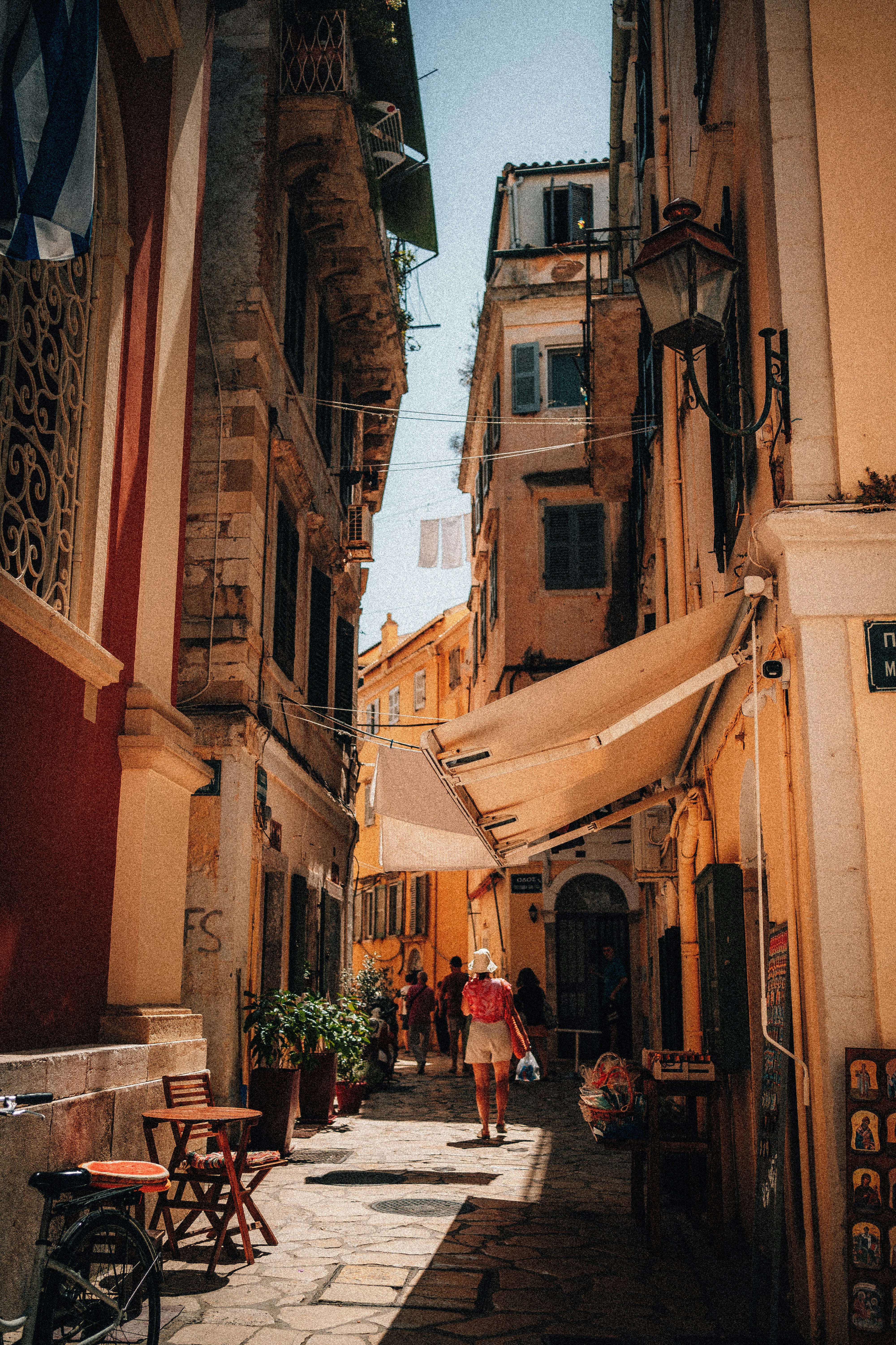 old town of corfu street