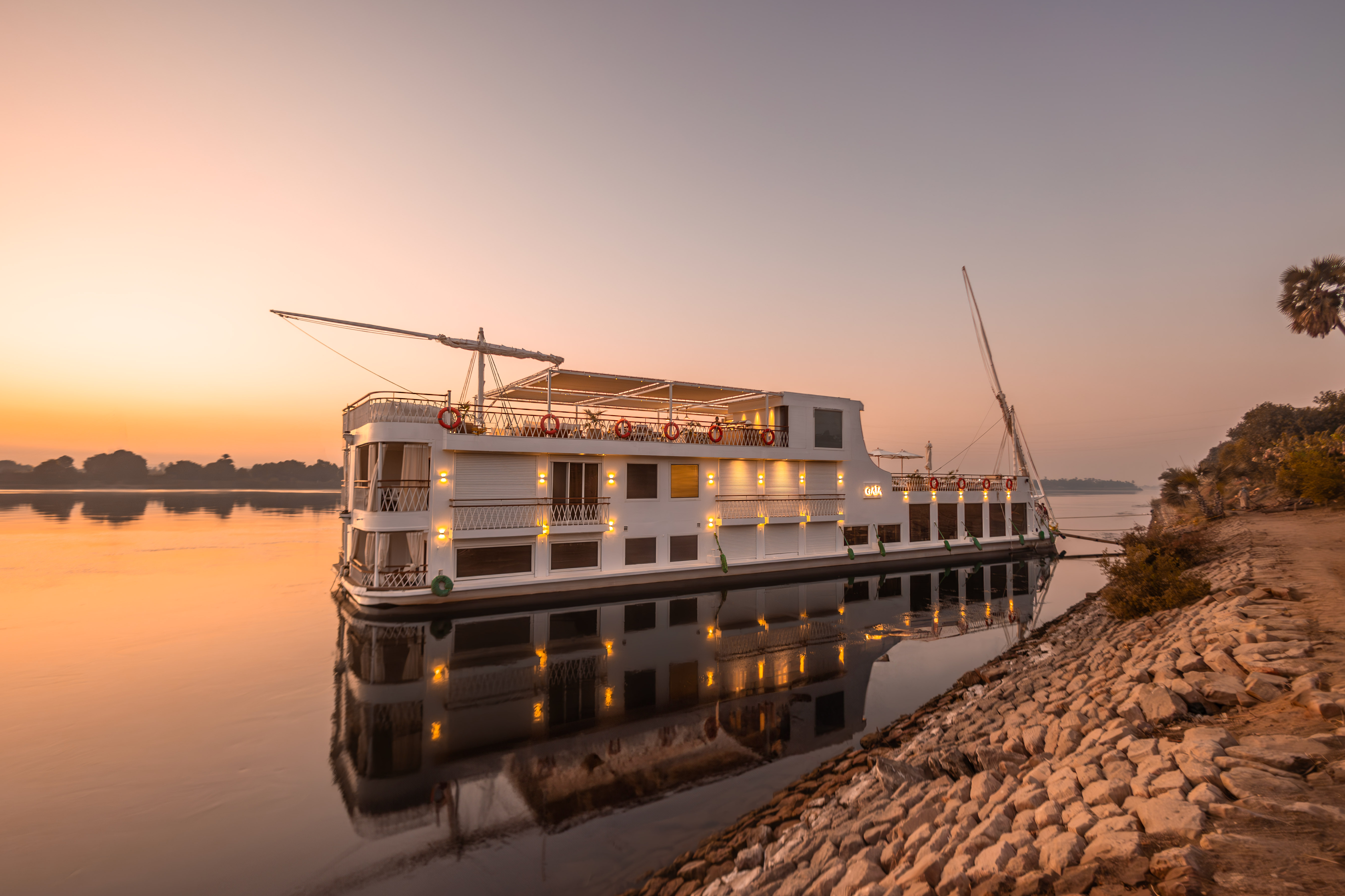 Le Caire et croisière sur le Nil à bord du GAIA Dahabiya