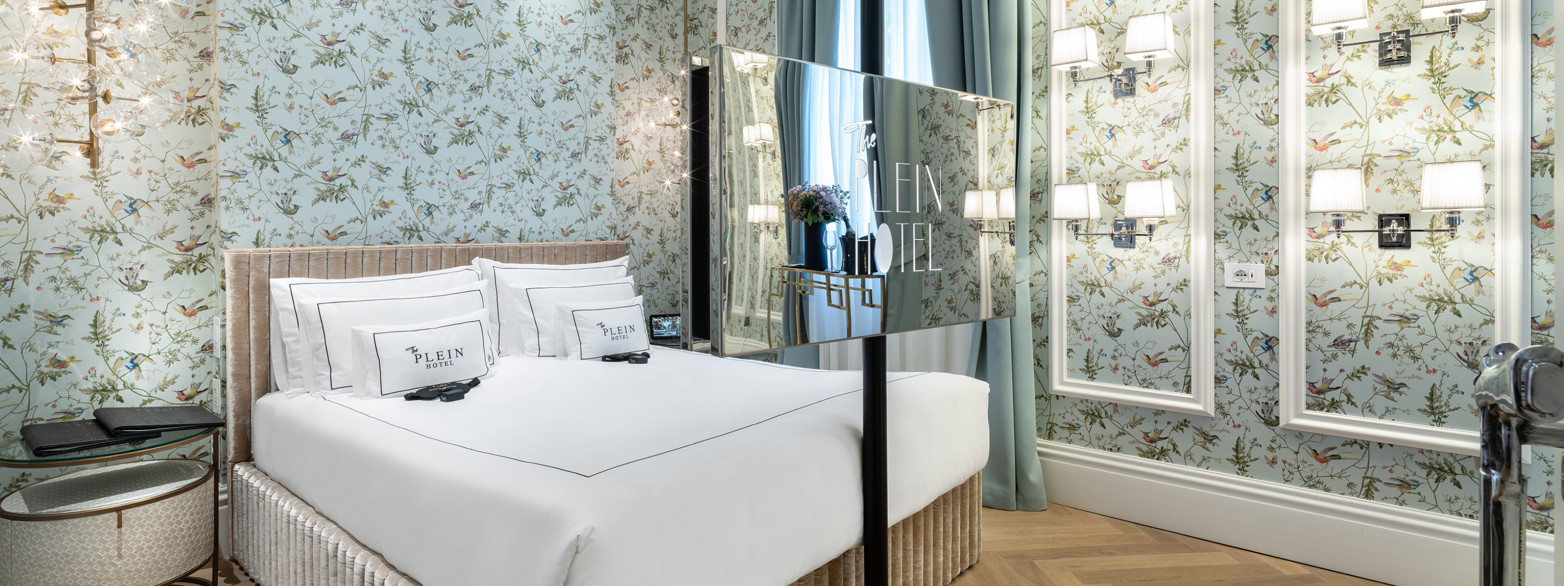 the plein hotel milaan italie kamer