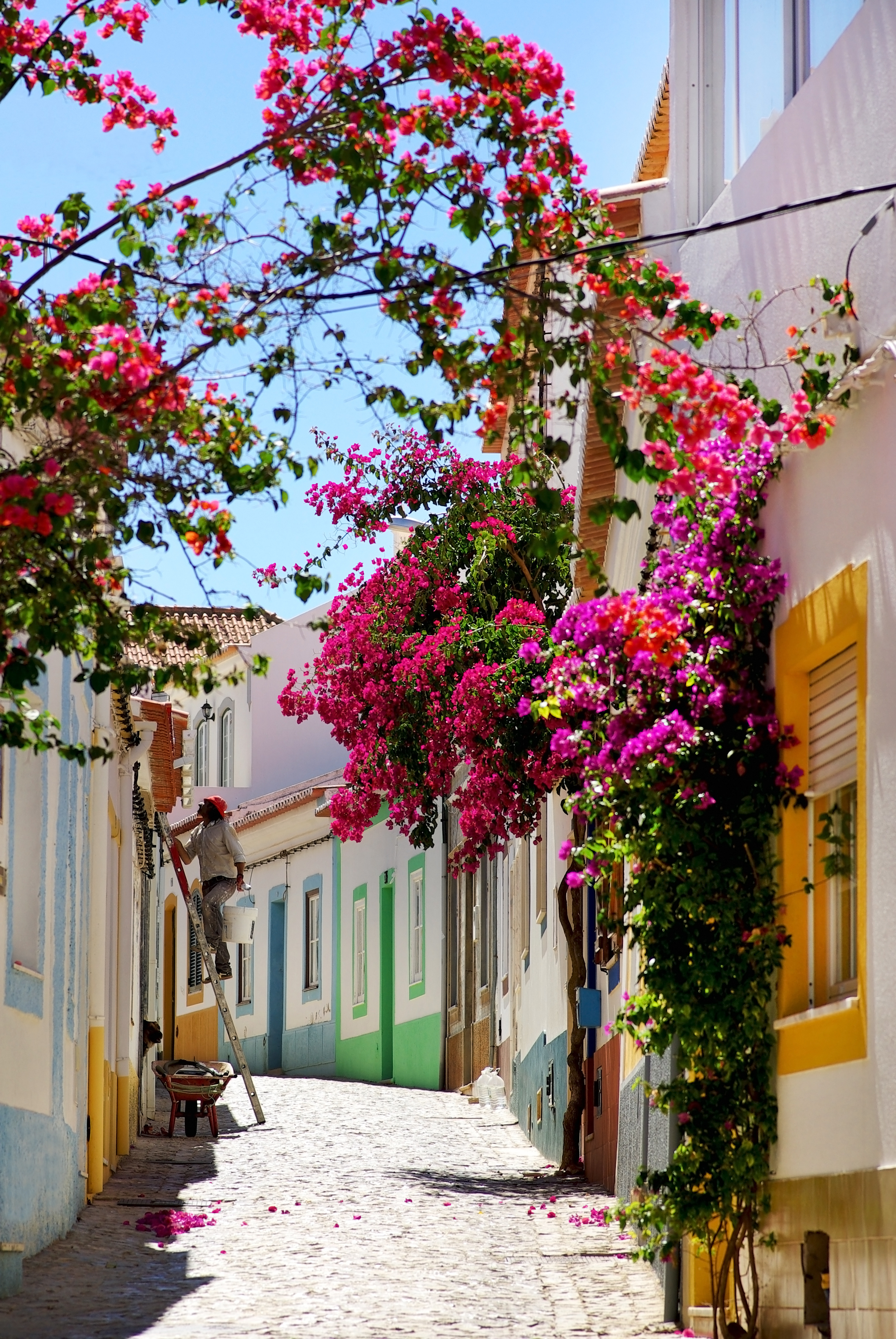 straat in algarve