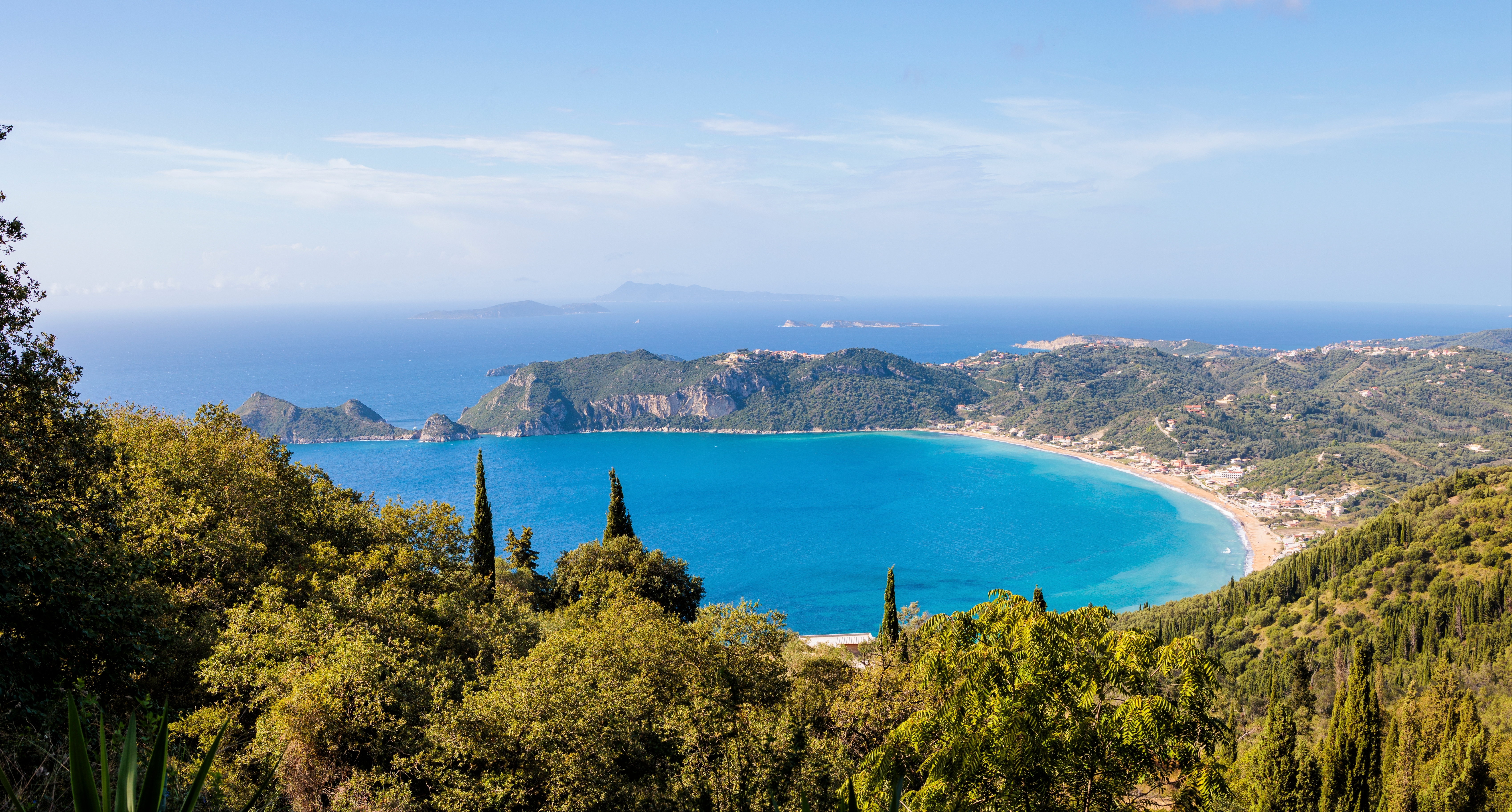 beach of agios georgios