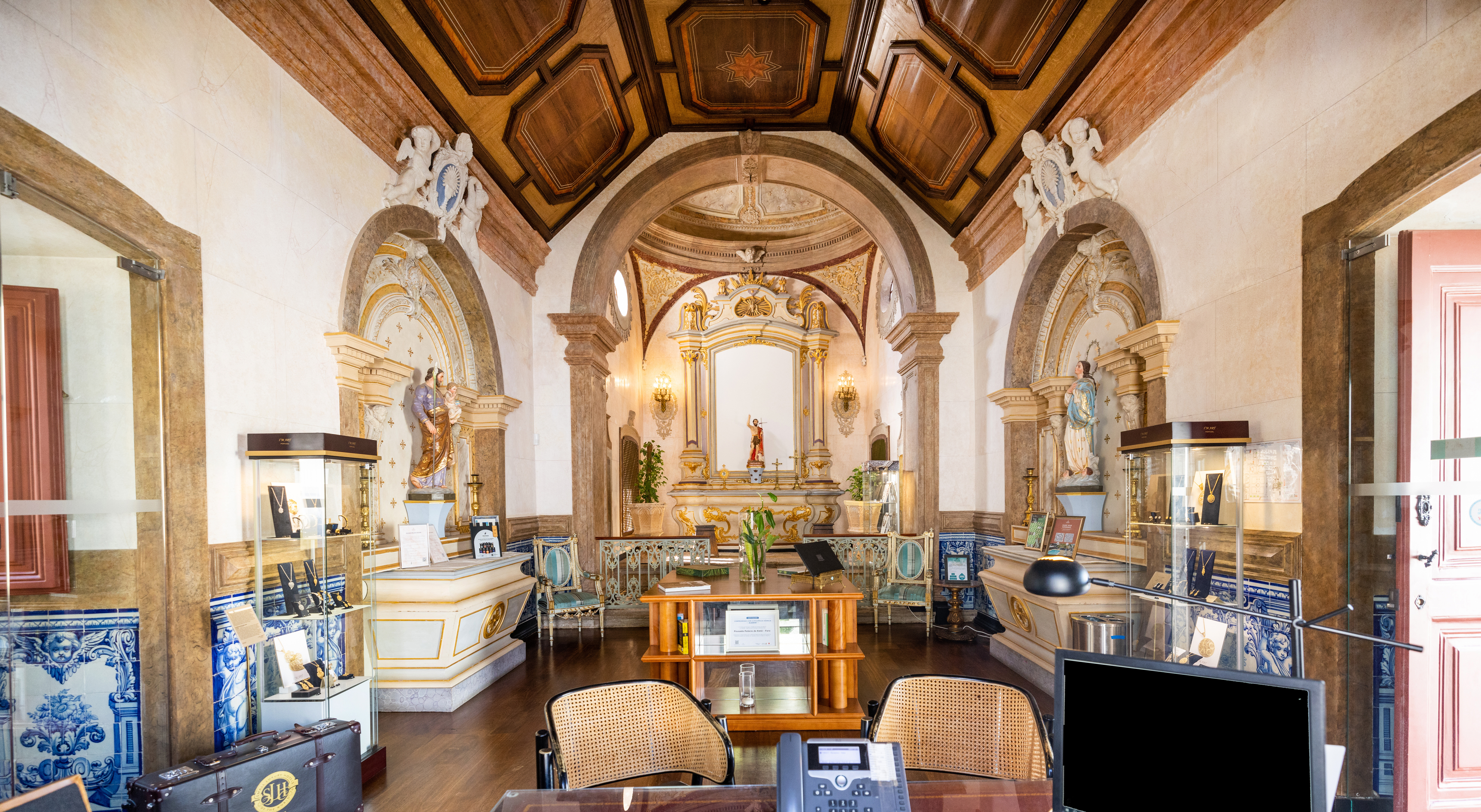 pousadapalacioestoi reception