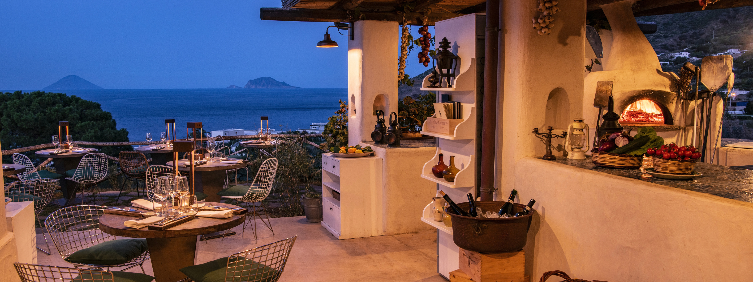 restaurant hotel signum salina eolische eilanden sicilie italie
