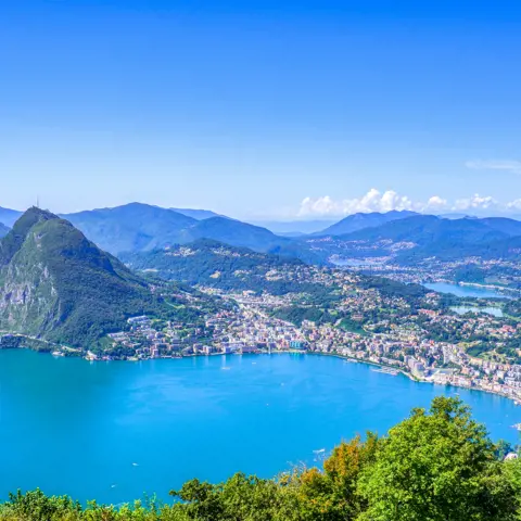 Lugano, le charme méditerranéen en Suisse