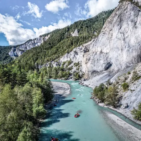 rivier in zwitserland
